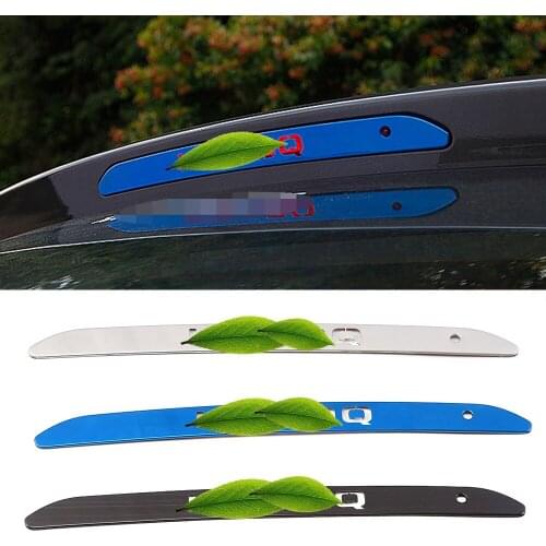 For Skoda Karoq 2017-2021 Car High Brake Light Braking lamp Frame Trim Cover Stainless Steel Car Styling Modify Sticker