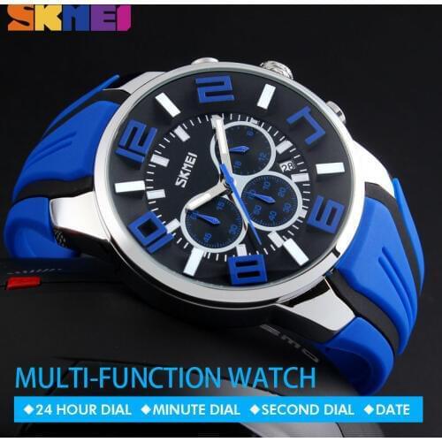 New Top Fashion Brand Luxury SKMEI Watches Mens Watch Casual Quartz Wristwatch Waterproof Male Clock Relogio Masculino 2019 Hour