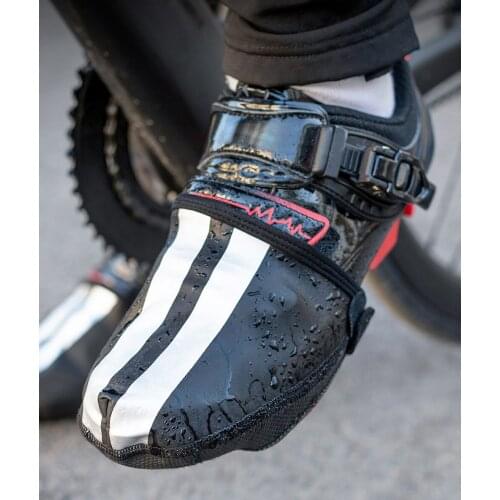 Rockbros Half Palm Cycling Shoe Cover Bicycle Mountain Road Bike Lock Shoe Shoe Cover MenS Autumn Winter Warm Equipment