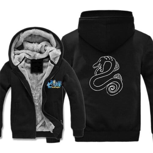 Hot anime The Seven deadly sins jacet Sweatshirt Men Meliodas Anime Hoodie winter jacket coats