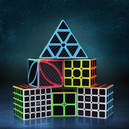 3x3x3 4x4x4 5x5x5 Professional Speed Cube Puzzles Cubo Magico Learning Toys Stickerless Magical Cube Antistress Toys For Adults