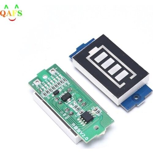 Lithium Battery Capacity Indicator Module Power Level Display Board Accessory