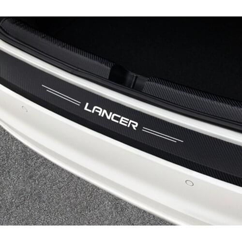 For Mitsubishi Lancer CJO CSO CYO 2012 2011 2010 2009 2008 2007 2006 2005 2004 Car Trunk Rear Bumper Sticker Tuning Accessories