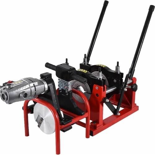 New Hot 63-160 Hand Push Type Pipe Hot Melt Machine PE Butt Fusion Welder Butt Welding Machine 220v 1700W 220 Degrees (63-160mm)