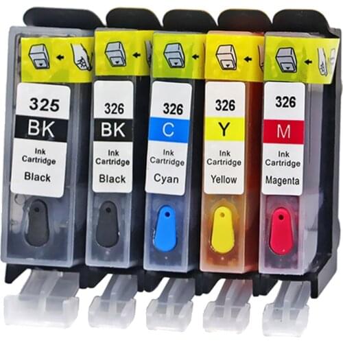 NEW Refill Ink Cartridges BCI-325 For CANON PIXUS MG5230 5130 6130 8130 MG6230 8230 5330 IP4830 IP4930 MX883 IX6530 printer