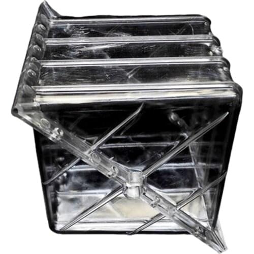 Big Size Plastic Clear Heart Square Watermelon Growing Mold Transparent Fruit Growth Forming Shaping Mould