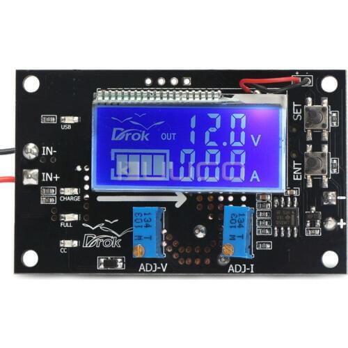 Adjustable NC Buck Converter DC-DC 6V~32V to 1.25V~32V 75W Step Down Power Supply Module Voltage Regulator LCD Transformer