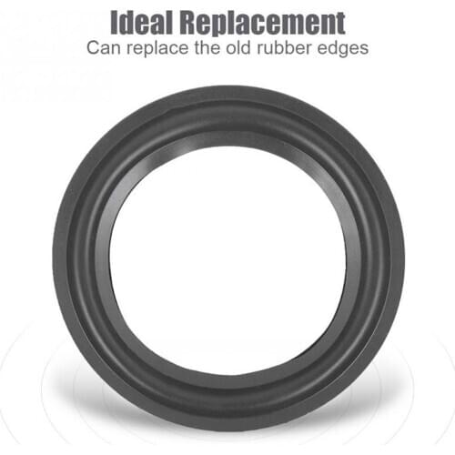 3/4/5/6/6.5/8/10/12 inch Elastic Rubber Edge Ring For Speaker Repair durable Ring Surround Edge soft Woofer E1W3