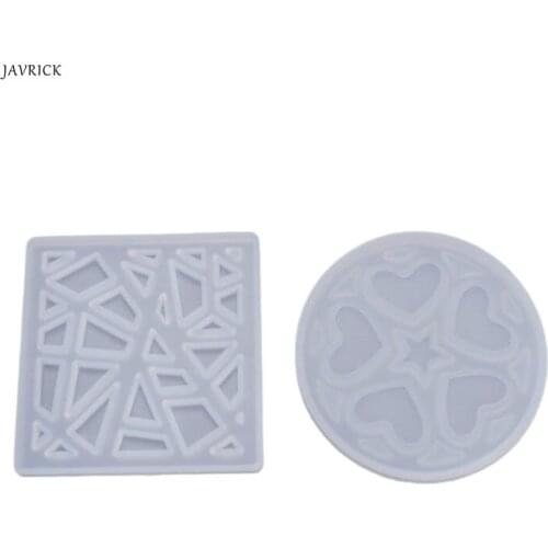 Crystal Epoxy Resin Mold Irregular Love Heart Printing Casting Mould Handmade DIY Crafts Pendant Making Tools