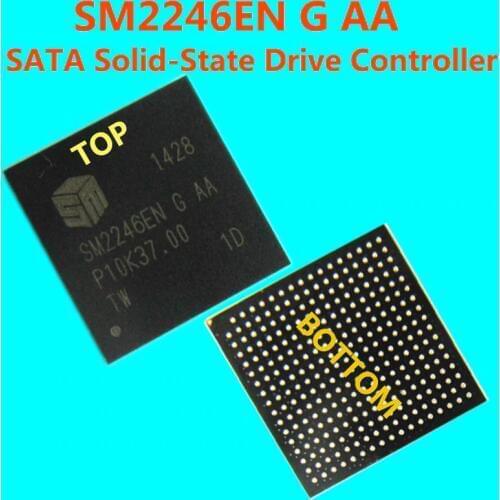 SM2246EN G AA SSD chip ,SATA6.0 interface Nand Flash SSD Controller,SM2246EN AA IC, SATA SOLID STATE DRIVE CONTROLLER MCU