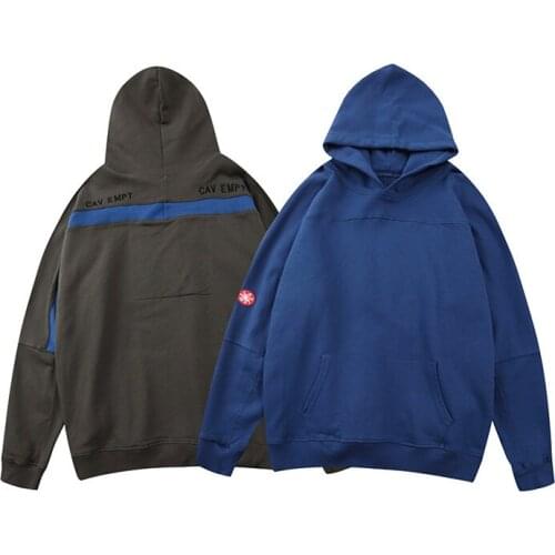 Chao brand CAV EPMT straight jet round neck sweater CE C.E casual hip hop Pullover