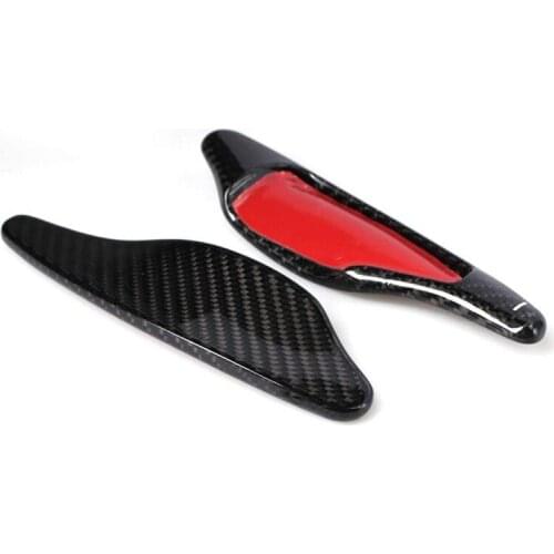 Carbon Fiber Steering Wheel Shifter Paddle Shift Extensions for Chevrolet Camaro Corvette C7 2016-2019 Accessories