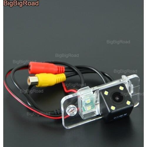 BigBigRoad Wireless Car Rear View Camera For Audi A3 / S3 8P 2003~2012 Wireless Reversing Camera HD CCD Night Vision