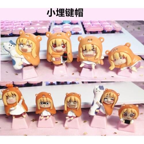 1pc Keycaps For Mechanical Keyboard R4 Keycap Personality Design Cartoon Axis Small Buried Lovely Keys Caps