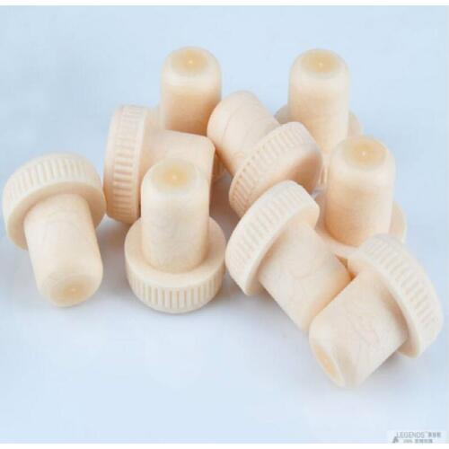 Kitchen Dining Barware Bar Tools Environmental Protection Plastic Wine Cork Stopper Stoppers 5Pcs/lot