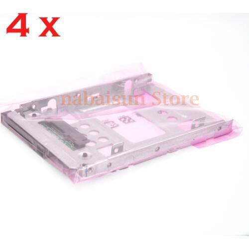 Lot of 4 Eunaimee 654540-001 2.5" to 3.5" SATA SSD HDD Adapter tray MicroServer for hp 651314-001 Gen8/gen9 N54L N40L x7k8w