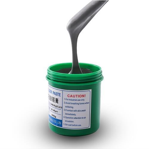 500g Medium Temperature Lead Free Solder Paste Sn64.7Bi35Ag0.3 Motherboard SMT LED Control Panel Box Welding Flux SD-520