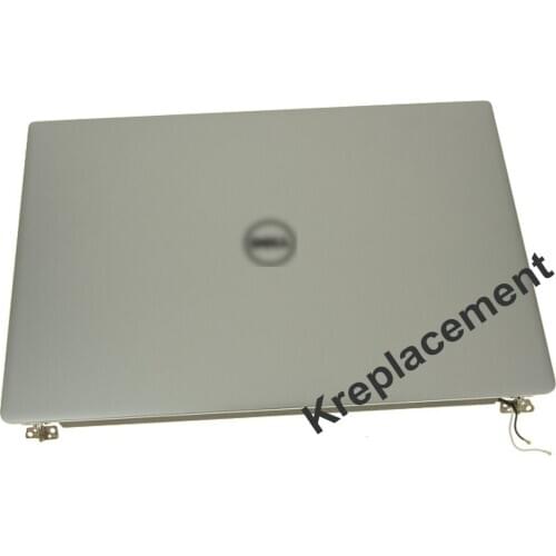 For Dell XPS 13 9350 9360 13.3" QHD 3200 x 1800 LED LCD Touch Screen Display Full Complete Assembly - 123V9- Silver
