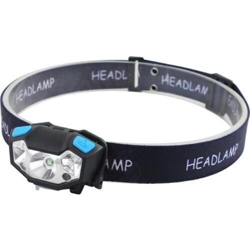 LED Rechargeable Headlight Flashlight 5 Modes Light USB Charging Hands-free Running Jogging Camping Hiking Light Lamp