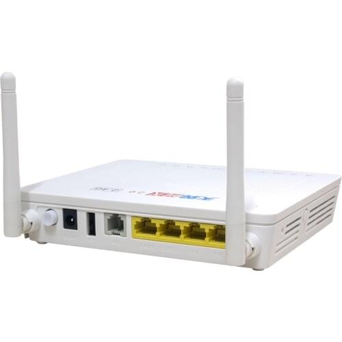 English Firmware New HS8145C GEPON ONU ONT FTTH HGU wifi Router modem 1GE+3FE+1TEL+USB+Wifi FTTH terminal