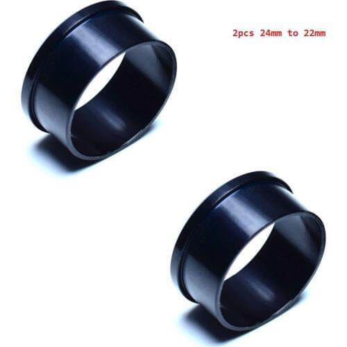 Bicycle Bottom Bracket Adapter for Shi---mano 24mm to 22mm SR--AM/Tru--va tiv FA--S 19mm GXP Converter