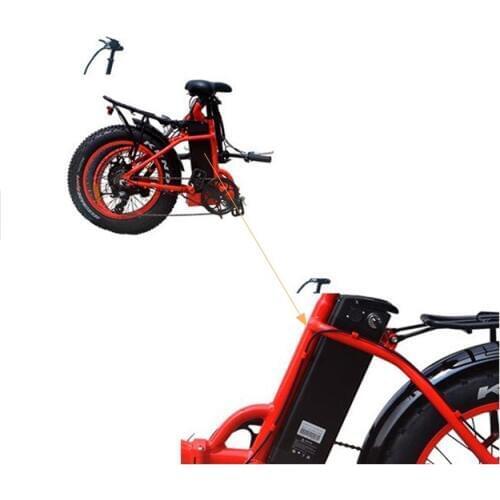 48V 12Ah e bike battery 48V 350W/500W/750W bottom discharge Step-through Fat Tire Folding Electric Bicycle battery