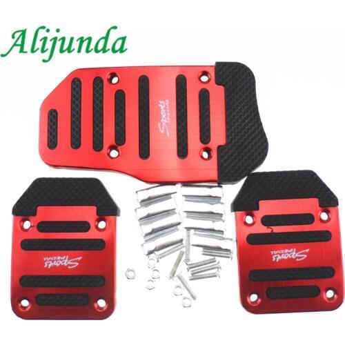 Aluminum Auto Parts Air Brake Pedal Pedi, Styling Sticker Cover for EMGRAND Geely Vision SC7 MK CK Cross Gleagle SC7 Englon
