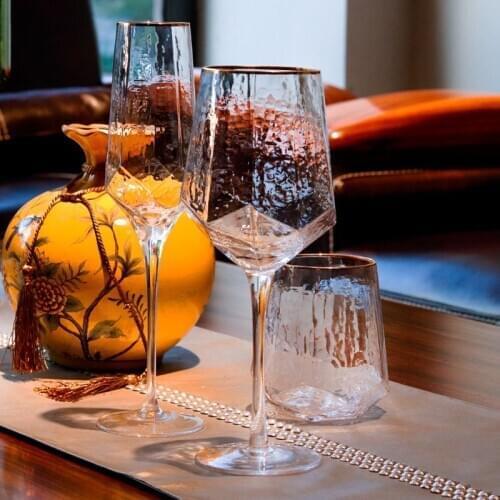 Red Wine Glass Creative Goblet Phnom Penh Champagne Cup Home Decoration Diamond Cup