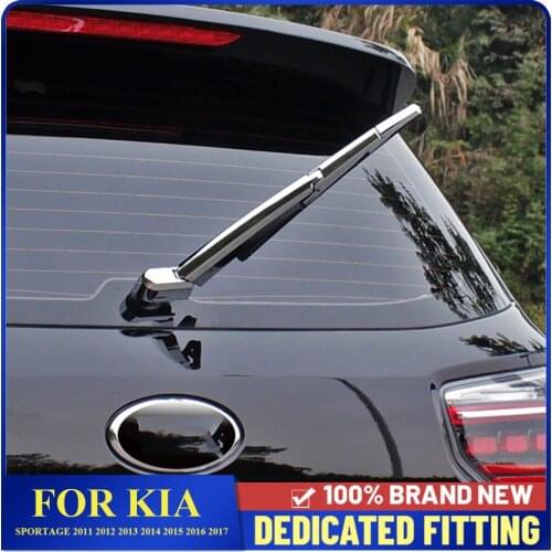 For Kia Sportage 2011 2012 2013 2014 2015 2016 2017 Car Rear Window Rain Wiper Cover Tail Windscreen Wiper Cover Frame