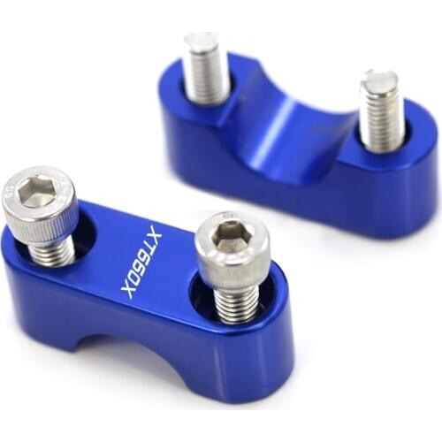 For YAMAHA XT660X XT 660X 2004-2014 2013 Handlebar Clamp Cover Motorcycle CNC Bar Top Clamping Motorcycle Parts