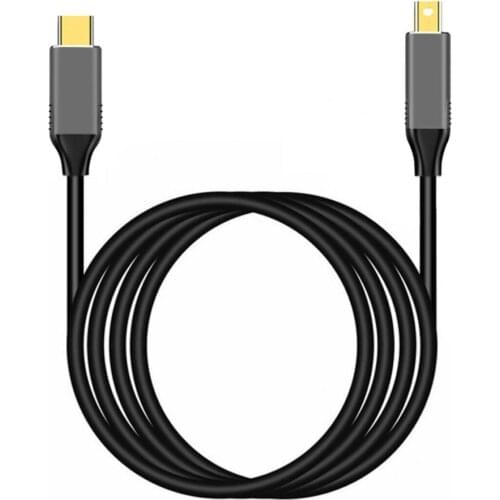 1.8m 4K USB Type-C to Mini Displayport 6Ft for Thunderbolt 3 DP Cable Adapter Compatible with MacBook More USB C Device