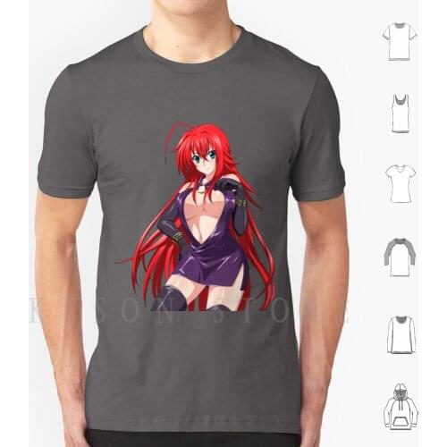 Hot Rias Gremory Lewd | High School Dxd Hentai T Shirt Men Cotton Rias Gremory Highschool Dxd High School Dxd Rias