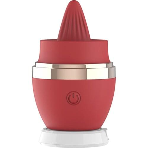 Oral Sex Licking Vibrator Nipple Clit Stimulator Charging Waterproof 10 Speeds Vibrator Masturbation Ddult Sex Toys For Women