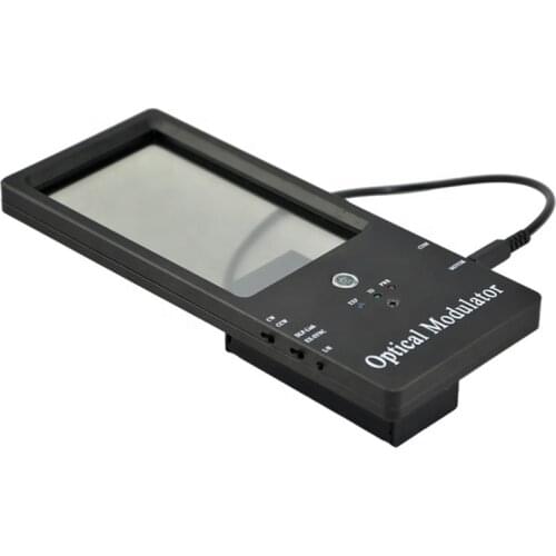 Mini Passive 3D Modulator for Home Theater Cinema Polarization works with DLP-link projectors/VESA