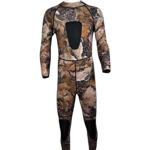 3MM Neoprene Camouflage Wetsuit Men Full Body Scuba diving suit spearfishing Snorkeling Surfing Wetsuit winter thermal swimsuit