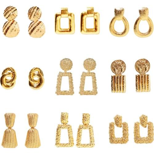 Женские золотые серьги Oeny China At AliExpress