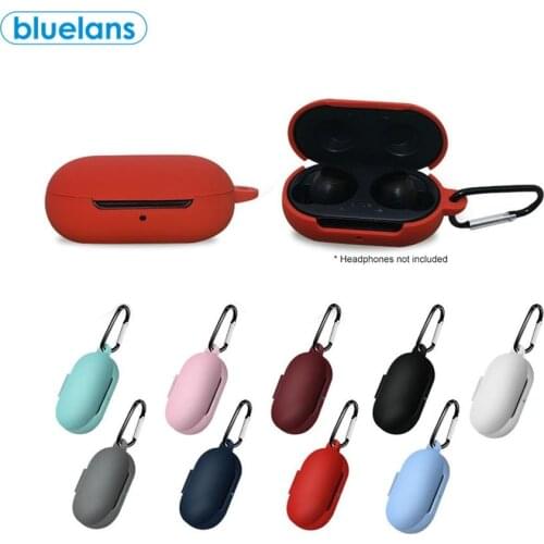 Silicone Anti-dust Bluetooth Earphones Protective Case for Samsung Galaxy Buds