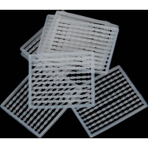 10X Carp Fishing Hair Rig Boilie Bait Dumbell Stoppers White Holding Accessory