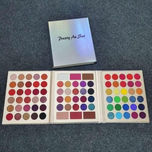 86 Color Eyeshadow European American Makeup Palette Pearlescent Matte Shimmer Gorgeous Eyeshadow Palette Stage Makeup Artist