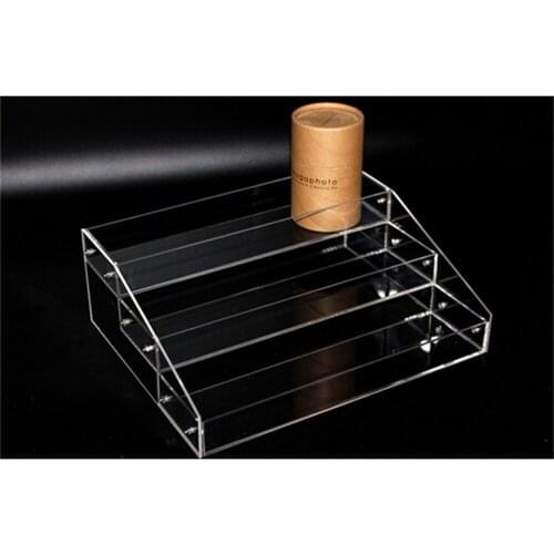2pcs 10.5*25*40cm Acrylic cosmetics display box showing stand rack candy collection box holder rack