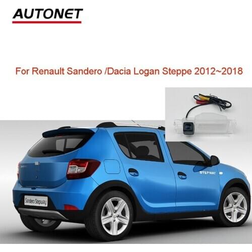 Autonet CVBS 720P Rear view camera For Renault Sandero/Dacia Logan Steppe 2012~2018 AHD720P camera /license plate camera