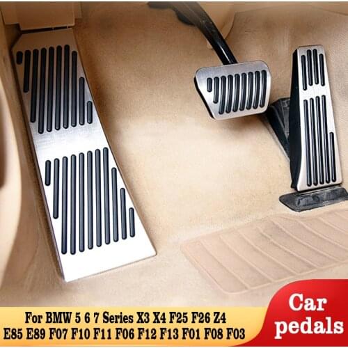 Car Accessories Accelerator Brake Foot Pedal For BMW 5 6 7 Series X3 X4 F25 F26 Z4 E85 E89 F07 F10 F11 F06 F12 F13 F01 F08 F03