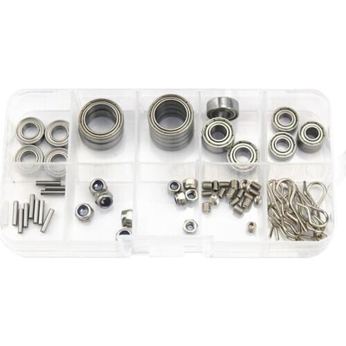 1set Climbing car bearing set Complete Ball bearing kit Kugellager for SUMMIT trx4 Climbing RC car S43