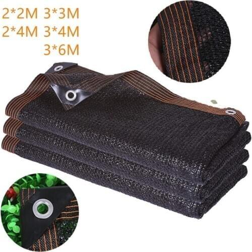 Greenhouse Covers Sunblock Shade Cloth Net Mesh Tarp 85% UV-Resistant, Outdoor Shade Screen Taped Edge with Grommets