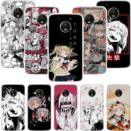 Anime Himiko Toga Waifu Phone Case For Motorola Moto G9 G8 G7 G6 G5 E6 E5 E4 Plus Play Power One Action Macro Coque Cover Capa