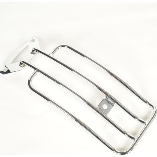 Solo Seat Luggage Rack Mounting case for Harley Touring Road King Electra Glide 97-05