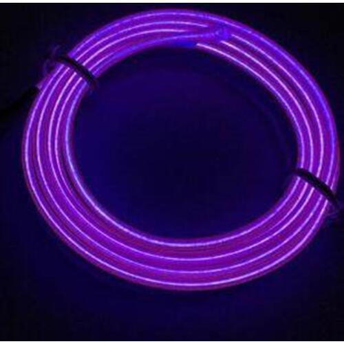 Haoyuehao 3M LED car interior neon decorative light bicycle bar party car LED flash light neon decorative light