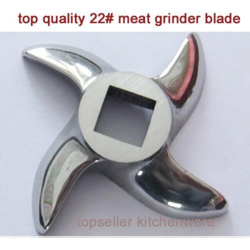Top quality 22# type commercial meat grinder inox blade knife cross blade accessories stainless steel S/S 420 cross blade