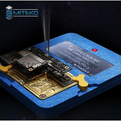 MECHANIC IX5 for X XS XSMAX Motherboard Upper Lower Layer Laminated Constant Temperature Heating Table Desoldering Tools