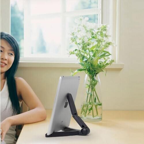 High quality Desk set ipad stand support foldable desk mobile accessories Stable Tripod For iPhone Xs max